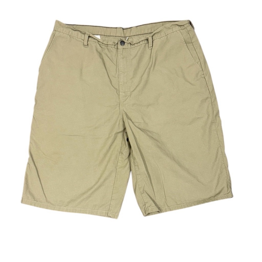 Dickies Men’s Size 40 Khaki Work Shorts Flat Front 100% Cotton Tan